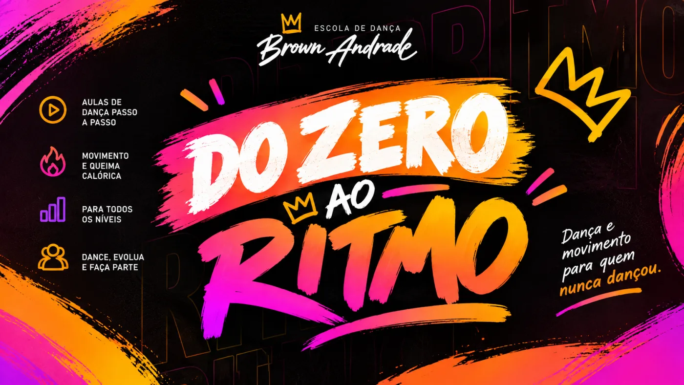 Curso Do Zero ao Ritmo, para iniciantes, com Brown Andrade